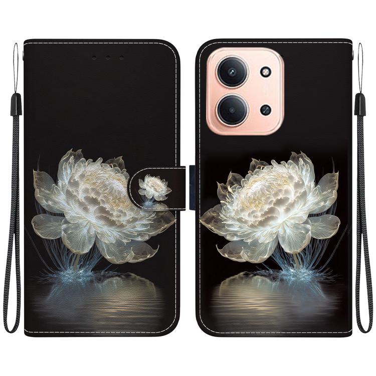 Crystal Texture Colored Drawing Leather Phone Case, For Redmi 15C 5G / 4G EU 173mm / Poco C85 5G, For Redmi 15 5G Global / 15 4G SEA 169.5mm