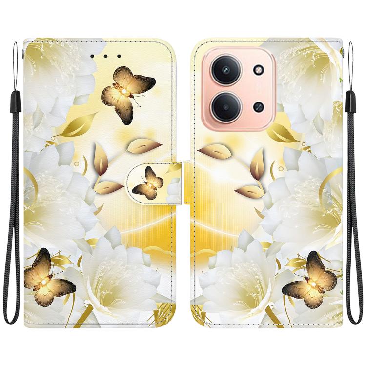 Crystal Texture Colored Drawing Leather Phone Case, For Redmi 15C 5G / 4G EU 173mm / Poco C85 5G, For Redmi 15 5G Global / 15 4G SEA 169.5mm