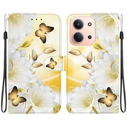 Crystal Texture Colored Drawing Leather Phone Case, For Redmi 15C 5G / 4G EU 173mm / Poco C85 5G, For Redmi 15 5G Global / 15 4G SEA 169.5mm