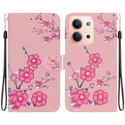 Crystal Texture Colored Drawing Leather Phone Case, For Redmi 15C 5G / 4G EU 173mm / Poco C85 5G, For Redmi 15 5G Global / 15 4G SEA 169.5mm