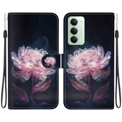 Crystal Texture Colored Drawing Leather Phone Case, For Redmi 15C 5G / 4G EU 173mm / Poco C85 5G, For Redmi 15 5G Global / 15 4G SEA 169.5mm