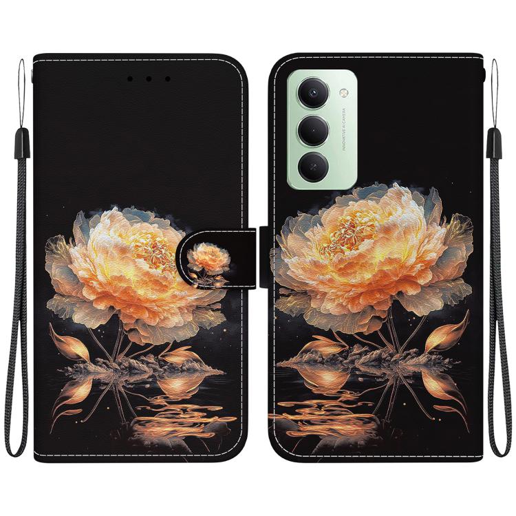 Crystal Texture Colored Drawing Leather Phone Case, For Redmi 15C 5G / 4G EU 173mm / Poco C85 5G, For Redmi 15 5G Global / 15 4G SEA 169.5mm