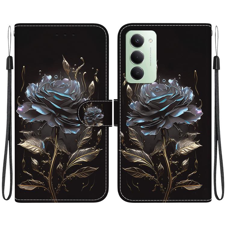 Crystal Texture Colored Drawing Leather Phone Case, For Redmi 15C 5G / 4G EU 173mm / Poco C85 5G, For Redmi 15 5G Global / 15 4G SEA 169.5mm