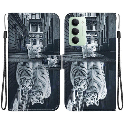 Crystal Texture Colored Drawing Leather Phone Case, For Redmi 15C 5G / 4G EU 173mm / Poco C85 5G, For Redmi 15 5G Global / 15 4G SEA 169.5mm