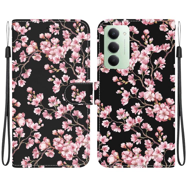Crystal Texture Colored Drawing Leather Phone Case, For Redmi 15C 5G / 4G EU 173mm / Poco C85 5G, For Redmi 15 5G Global / 15 4G SEA 169.5mm