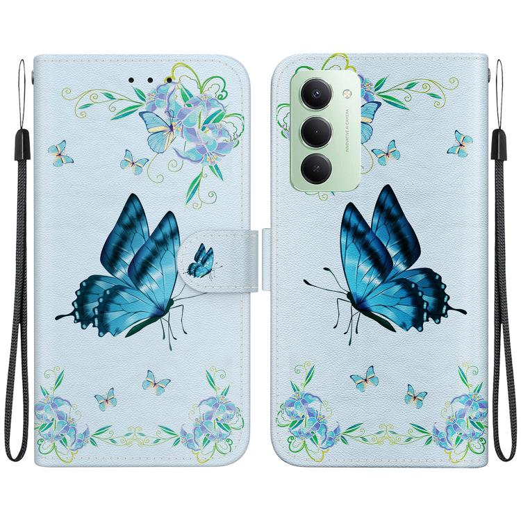 Crystal Texture Colored Drawing Leather Phone Case, For Redmi 15C 5G / 4G EU 173mm / Poco C85 5G, For Redmi 15 5G Global / 15 4G SEA 169.5mm