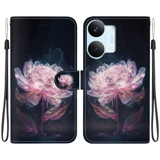 Crystal Texture Colored Drawing Leather Phone Case, For Redmi Turbo 5 Max 5G / Poco X8 Pro Max 5G, For Redmi Turbo 5 5G / Poco X8 Pro 5G