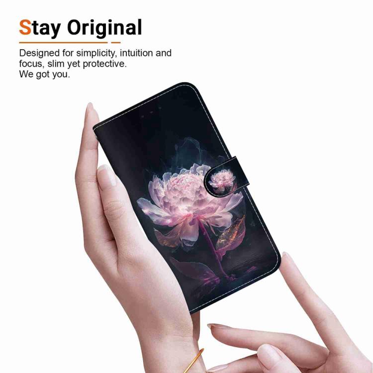 Crystal Texture Colored Drawing Leather Phone Case, For Redmi A7 Pro 4G / 5G 171mm / Poco C85x 5G, For Redmi 15a 5G