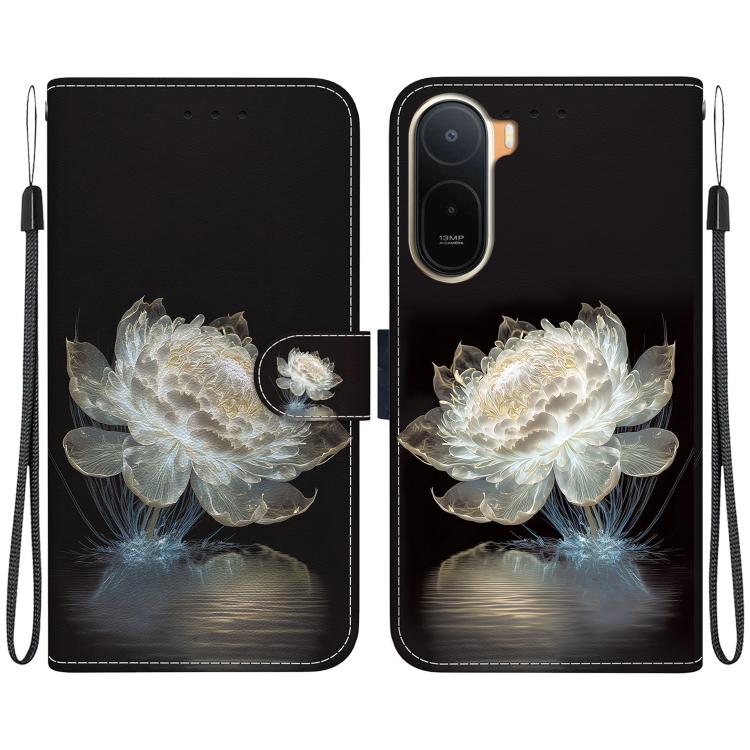 Crystal Texture Colored Drawing Leather Phone Case, For Redmi A7 Pro 4G / 5G 171mm / Poco C85x 5G, For Redmi 15a 5G
