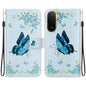 Crystal Texture Colored Drawing Leather Phone Case, For Redmi A7 Pro 4G / 5G 171mm / Poco C85x 5G, For Redmi 15a 5G