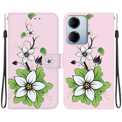 Crystal Texture Colored Drawing Leather Phone Case, For Redmi A7 Pro 4G / 5G 171mm / Poco C85x 5G, For Redmi 15a 5G