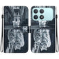 Crystal Texture Colored Drawing Leather Phone Case, For Redmi Note 15 Pro 4G Global 163.2mm, For Redmi K90 / Xiaomi Poco F8 Pro 5G