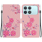 Crystal Texture Colored Drawing Leather Phone Case, For Redmi Note 15 Pro 4G Global 163.2mm, For Redmi K90 / Xiaomi Poco F8 Pro 5G