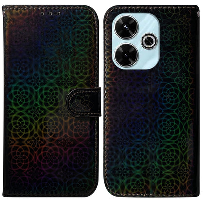 Colorful Magnetic Buckle Leather Phone Case