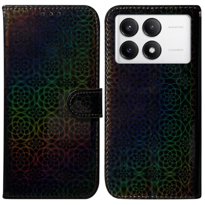 Colorful Magnetic Buckle Leather Phone Case