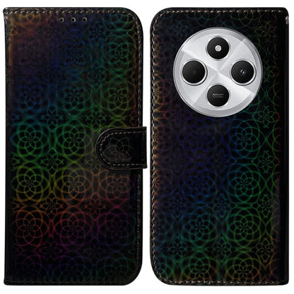 Colorful Magnetic Buckle Leather Phone Case
