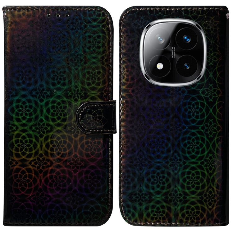 Colorful Magnetic Buckle Leather Phone Case