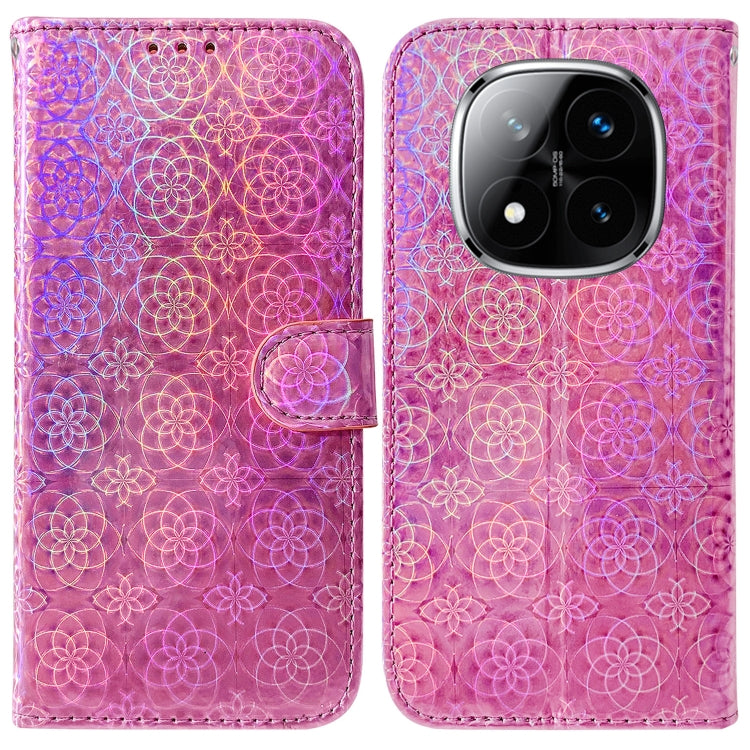 Colorful Magnetic Buckle Leather Phone Case