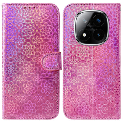 Colorful Magnetic Buckle Leather Phone Case