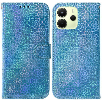 Colorful Magnetic Buckle Leather Phone Case