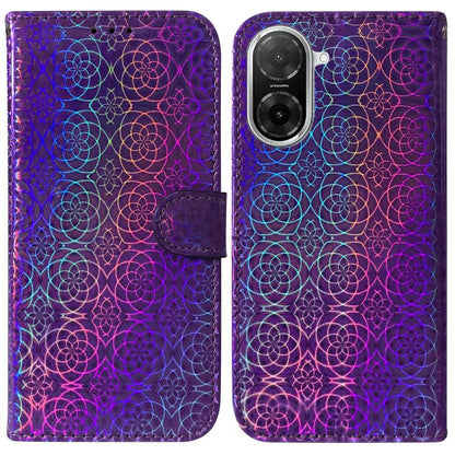 Colorful Magnetic Buckle Leather Phone Case