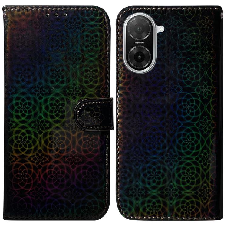 Colorful Magnetic Buckle Leather Phone Case