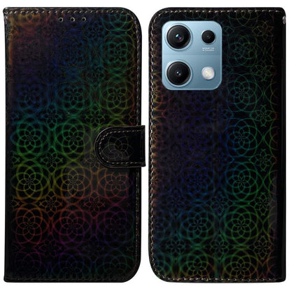 Colorful Magnetic Buckle Leather Phone Case