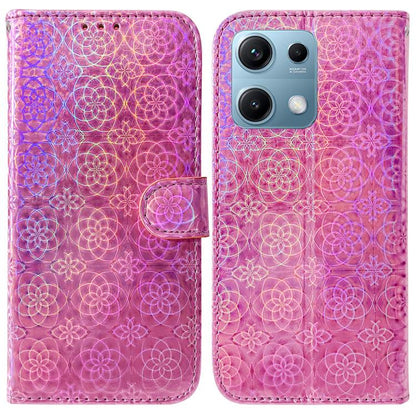 Colorful Magnetic Buckle Leather Phone Case