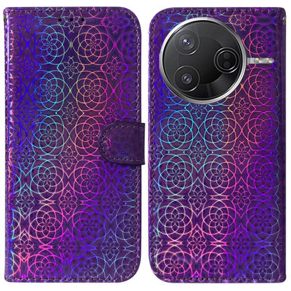 Colorful Magnetic Buckle Leather Phone Case