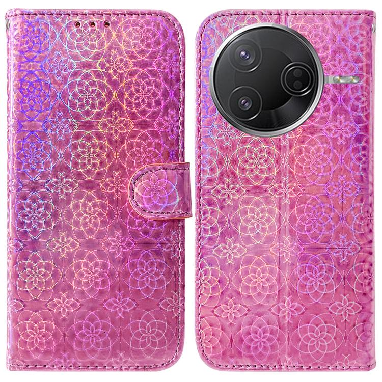 Colorful Magnetic Buckle Leather Phone Case