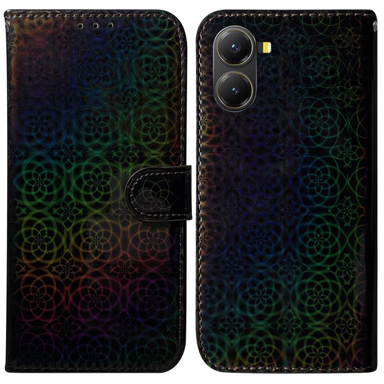 Colorful Magnetic Buckle Leather Phone Case