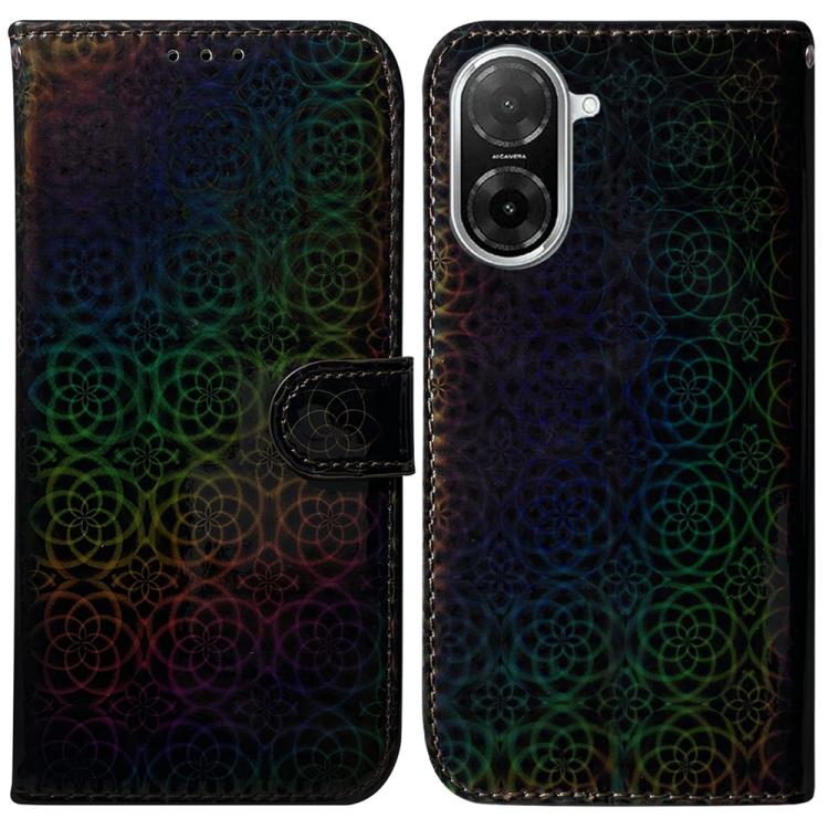 Colorful Magnetic Buckle Leather Phone Case