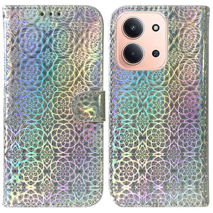 Colorful Magnetic Buckle Leather Phone Case