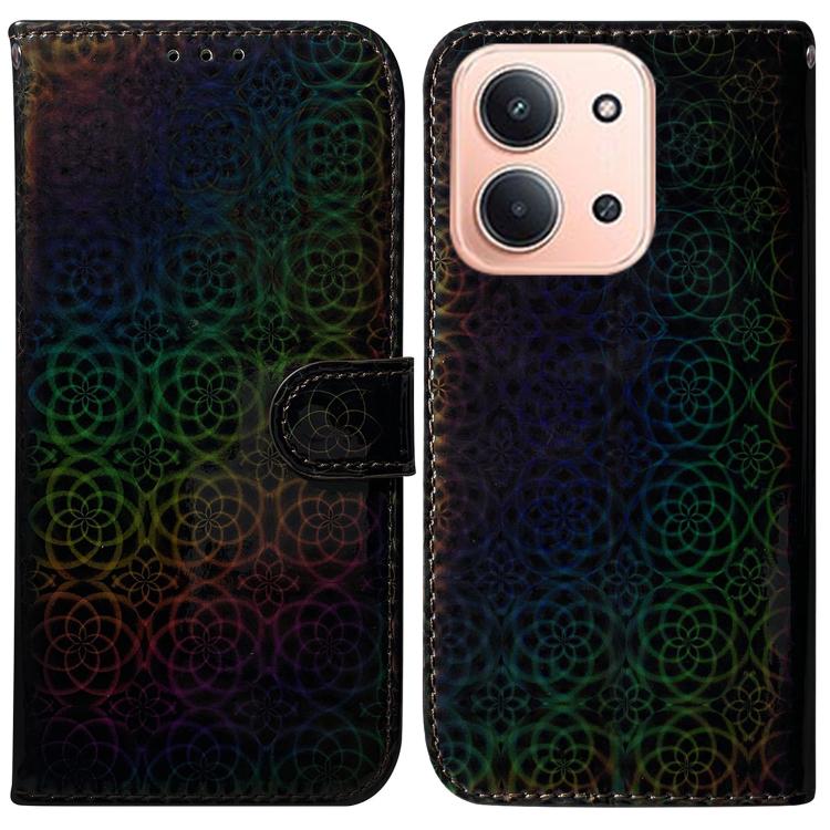 Colorful Magnetic Buckle Leather Phone Case