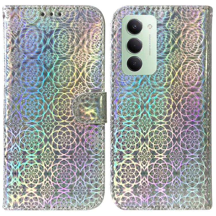 Colorful Magnetic Buckle Leather Phone Case