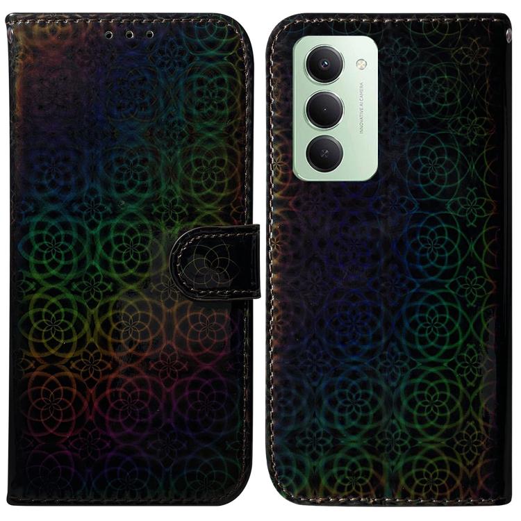 Colorful Magnetic Buckle Leather Phone Case