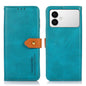 KHAZNEH Dual-color Cowhide Texture Flip Leather Phone Case, For Galaxy S27+ 5G, For Galaxy S26 FE 5G, For Samsung Galaxy S26+ 5G, For Samsung Galaxy S26 Edge 5G, For Samsung Galaxy S26 Ultra 5G, For Samsung Galaxy S26 5G