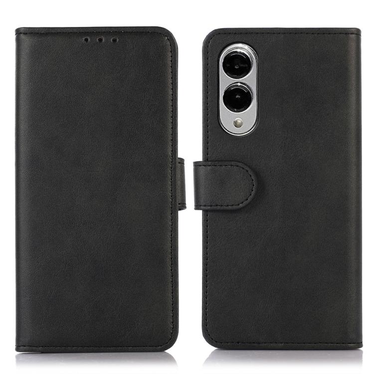 Cow Texture Flip Leather Phone Case, For Samsung Galaxy S25 Edge 5G, For Samsung Galaxy S24 FE 5G