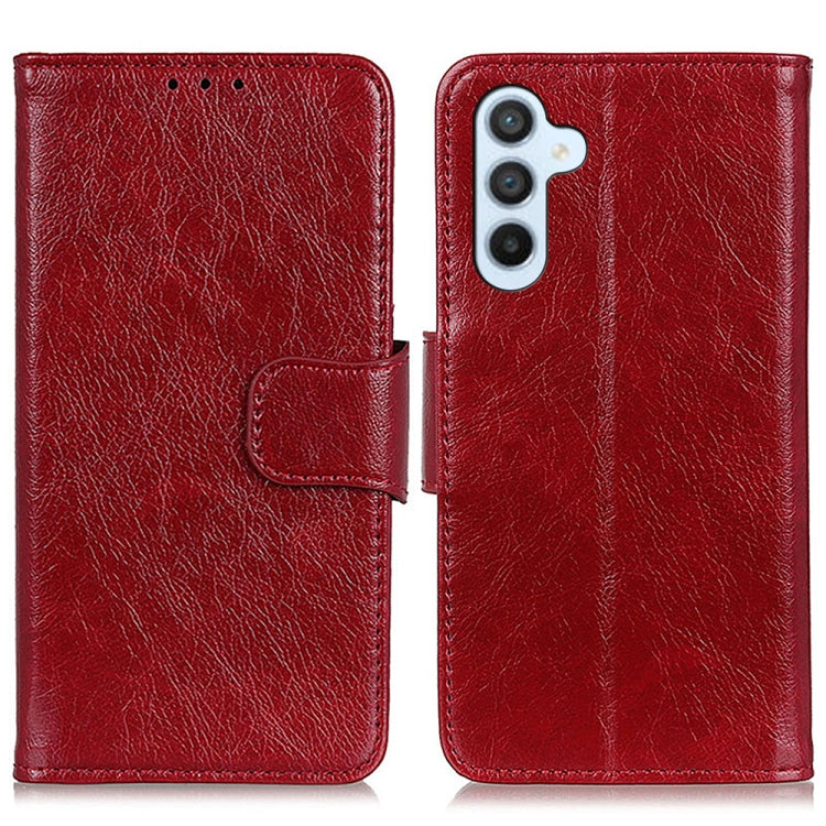 Nappa Texture Horizontal Flip Leather Phone Case