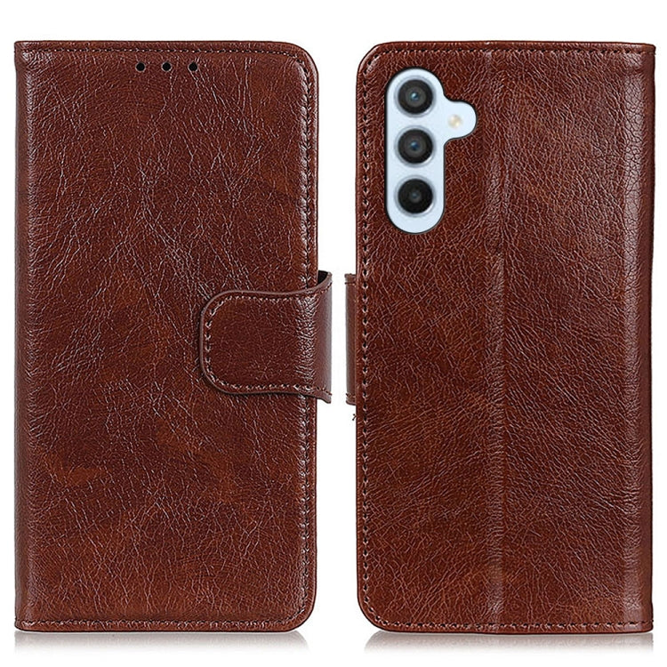 Nappa Texture Horizontal Flip Leather Phone Case