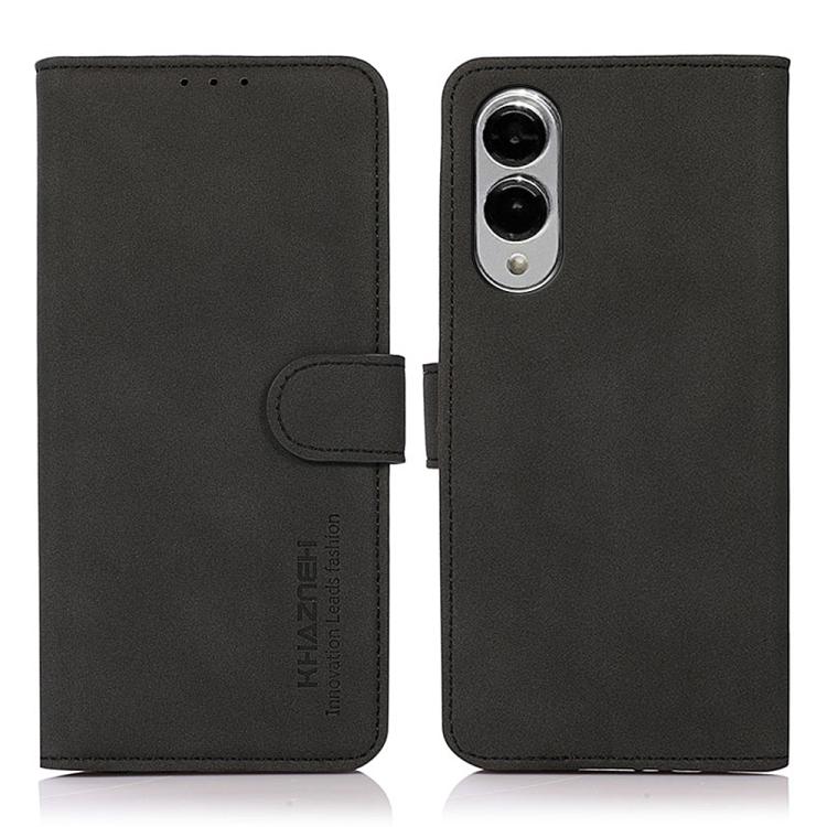 KHAZNEH Matte Texture Leather Phone Case, For Samsung Galaxy S26 Edge 5G, For Samsung Galaxy S26 Ultra 5G, For Samsung Galaxy S26 Pro 5G, For Samsung Galaxy S25 FE 5G, For Samsung Galaxy S25 Edge 5G, For Samsung Galaxy S25 Ultra 5G
