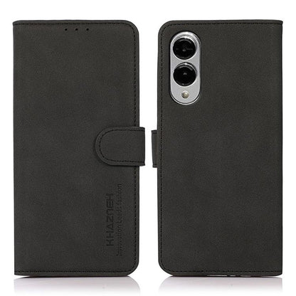KHAZNEH Matte Texture Leather Phone Case, For Samsung Galaxy S25 Edge 5G, For Samsung Galaxy S25 Ultra 5G, For Samsung Galaxy S24 FE 5G
