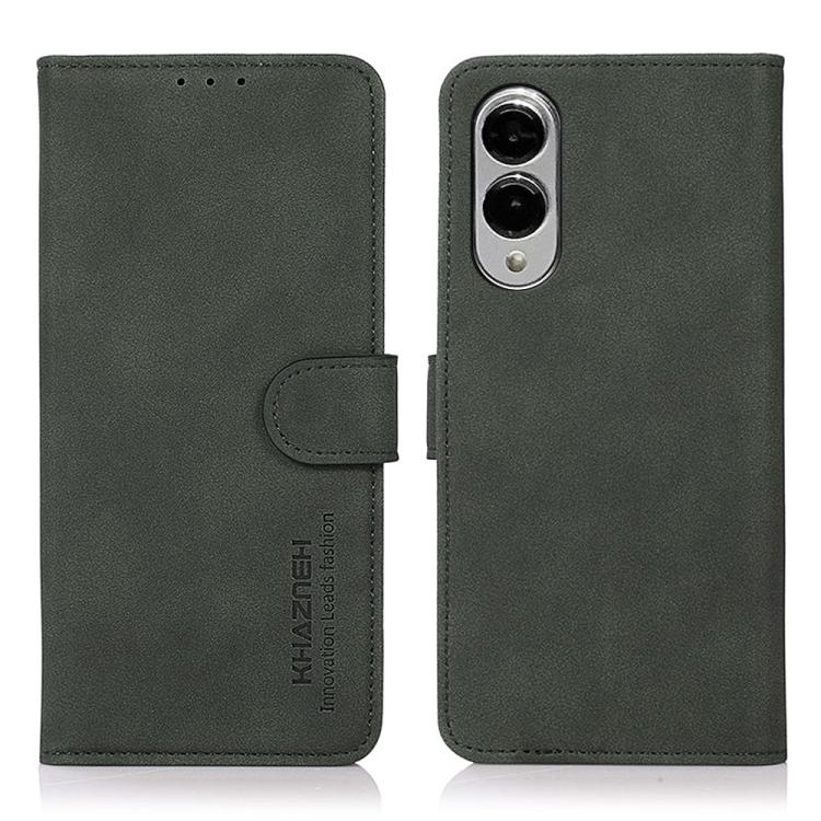 KHAZNEH Matte Texture Leather Phone Case, For Samsung Galaxy S25 Edge 5G, For Samsung Galaxy S25 Ultra 5G, For Samsung Galaxy S24 FE 5G
