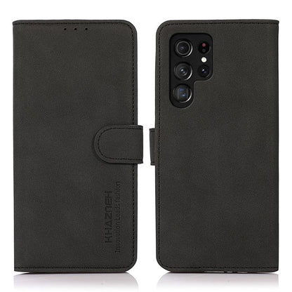 KHAZNEH Matte Texture Leather Phone Case, For Samsung Galaxy S26 Edge 5G, For Samsung Galaxy S26 Ultra 5G, For Samsung Galaxy S26 Pro 5G, For Samsung Galaxy S25 FE 5G, For Samsung Galaxy S25 Edge 5G, For Samsung Galaxy S25 Ultra 5G