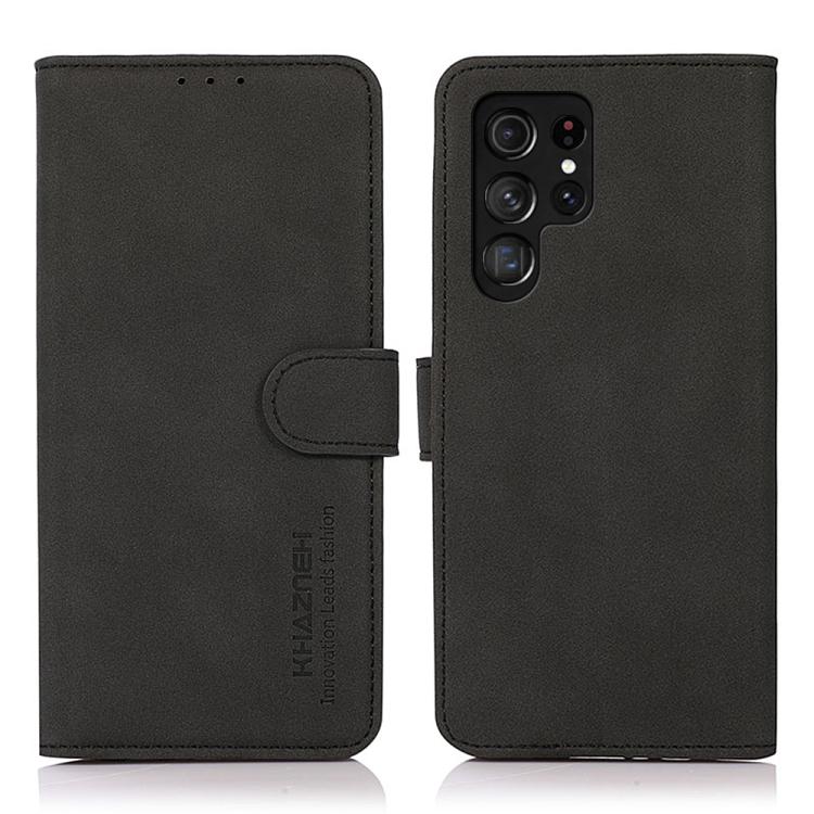 KHAZNEH Matte Texture Leather Phone Case, For Galaxy S27+ 5G, For Galaxy S26 FE 5G, For Samsung Galaxy S26+ 5G, For Samsung Galaxy S26 Edge 5G, For Samsung Galaxy S26 Ultra 5G, For Samsung Galaxy S26 5G