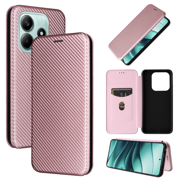Carbon Fiber Texture Flip Leather Phone Case, For Xiaomi Poco M7 Pro 5G / Redmi Note 14 5G, For Redmi Note 14 Pro 4G Global, For Redmi Note 14 4G Global 163.25mm, For Redmi 14C