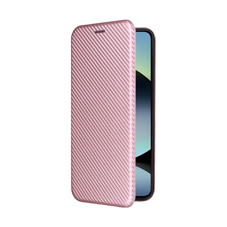Carbon Fiber Texture Flip Leather Phone Case, For Xiaomi Poco M7 Pro 5G / Redmi Note 14 5G, For Redmi Note 14 Pro 4G Global, For Redmi Note 14 4G Global 163.25mm, For Redmi 14C
