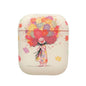 Girl Pattern Earbuds Box Frosted TPU Case