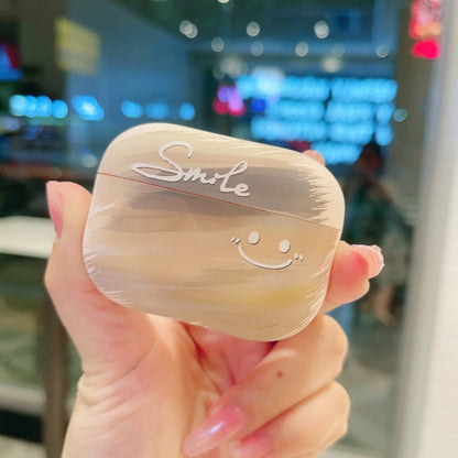 Smile Clouds Earbuds Box Frosted TPU Case, For AirPods Pro 2, For AirPods 3, For AirPods Pro, For AirPods 2 / 1