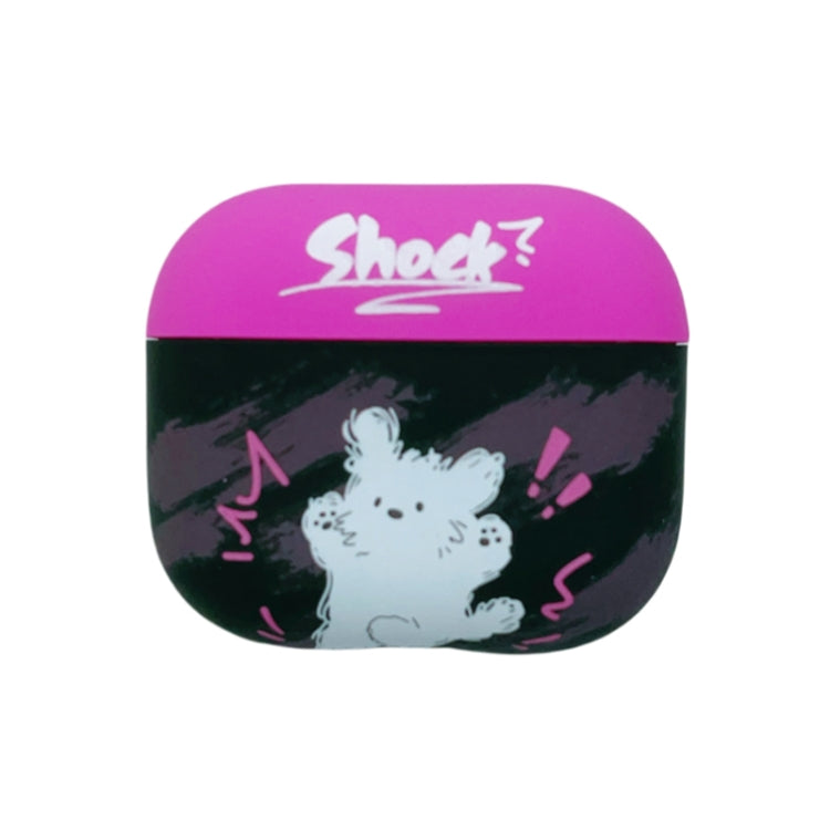 Cat and Dog Pattern Earbuds Box Frosted TPU Case, For AirPods Pro 2, For AirPods 3, For AirPods Pro, For AirPods 2 / 1